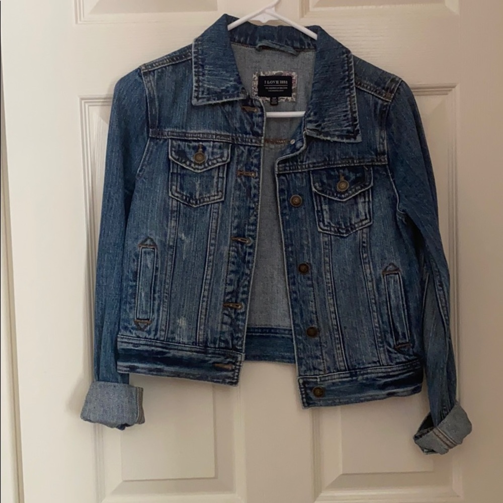 Fitted Denim/Jean Jacket